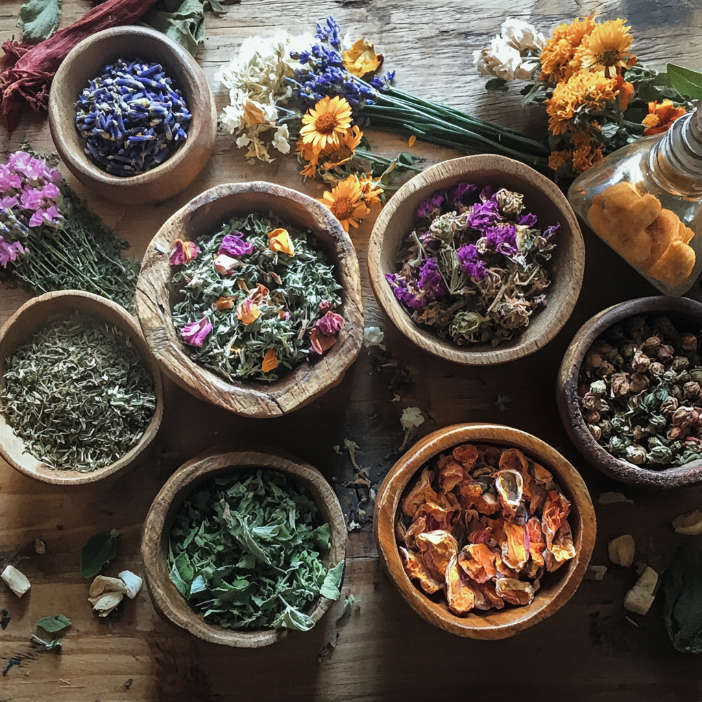 winter solstice herbs